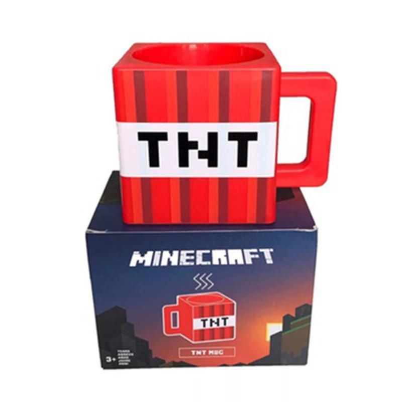 Minecraft Torch Mug for Kids – Game-Themed Water Cup