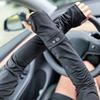 Sun Protection Sunscreen Sleeve Anti-UV Cycling Gloves Thin Ice Silk Sleeves  Climbing