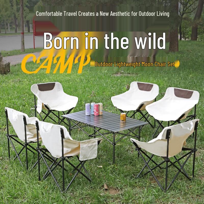 Foldable Picnic Table and Chair Set