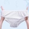 5Pcs Women Disposable Panties Solid Color High Waist Stretchy Close Fit Underwear Cotton Crotch Briefs Underpants Women Clothes