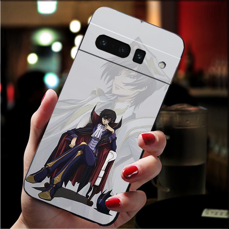 Для Google Pixel 10 9 Pro XL Силиконовый Мягкий Чехол Для Google Pixel 9A 8A 7A 6A 5 Чехол-Оболочка Code Geass cc lelouch