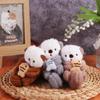 Keys Accessories Plush Otter Bag Pendant Decorations Otter Keyring  Kids Gifts