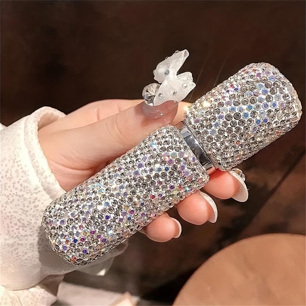 1 шт. Высококачественный флакон духов для автомобиля, флакон духов для автомобиля, мини-размер, многоразовый распылитель, дорожный флакон духов с распылителем, блестящие флаконы с распылителем