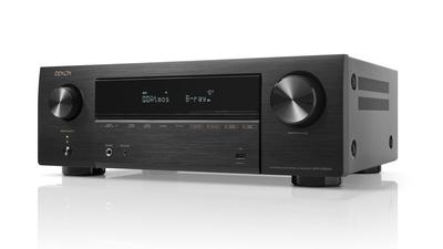 Denon AV-ресивер объемного звучания 8K Ultra eARC AVR-X1800H 7.2-канальный HD, HDR10+, совместимый/черный AVR-X1800HK