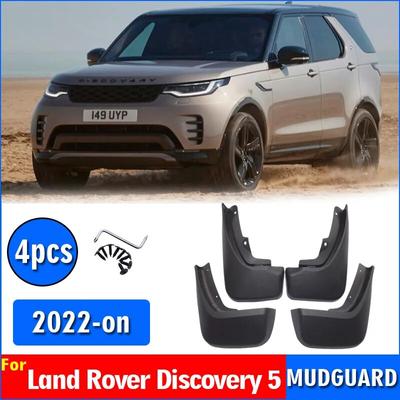 Передние Задние 4 шт. ДЛЯ Нового Lnad Rover Discovery 5 Брызговик Брызговик Защитные щитки Крыло Брызговики Автоаксессуары Авто Стайлинг