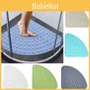 Corner Shower Bath Tub Mat Non Slip Pad Quadrant Sector Rubber Antibacterial