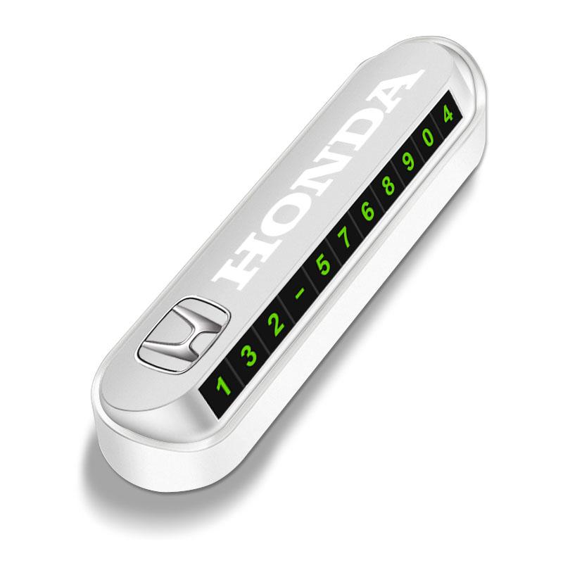 1 шт. Временная парковочная карточка для автомобиля, табличка, значок, стайлинг автомобиля для Honda Fit Mugen Insight Type S R VTEC Modulo Vezel RR SiPilot Fit XRV CRV HRV Dio