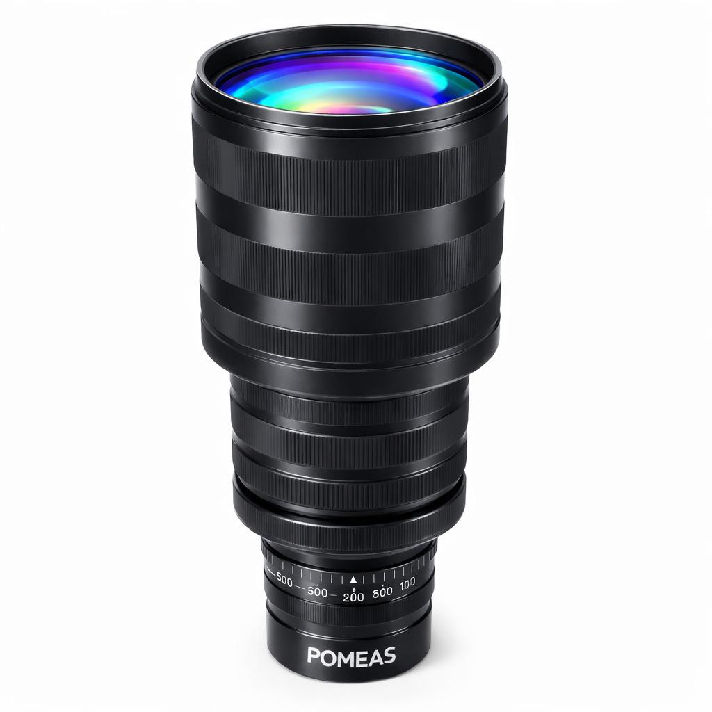 Pumisi 5 мкм Прецизионный инспекционный объектив, HD 16K, интерфейс M72, 82 мм, промышленный линейный сканирующий объектив