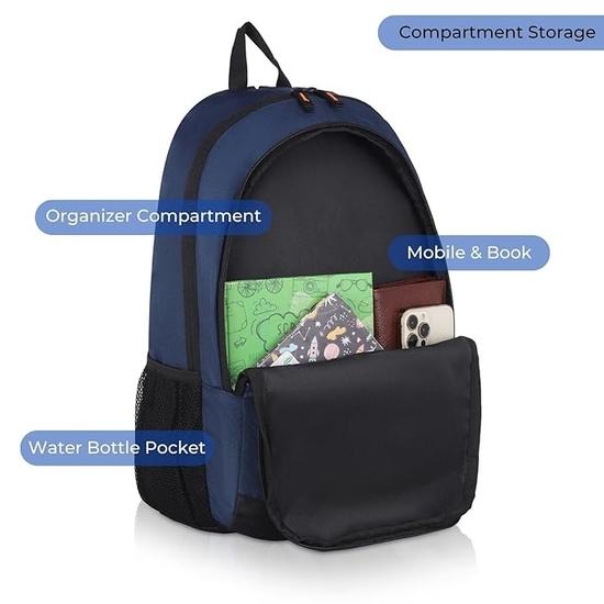 Рюкзак для ноутбука WildHorn 30 л для мужчин/женщин, водонепроницаемый, деловой, для колледжа, для книг, I подходит для ноутбука до 15,6 дюймов