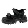 Fashion 2024 Summer Women Sandals Casual Shoes Thick-Soled Hook-loop Sandalias Open Toe Beach Shoes for Women New Zapatos Mujer J687