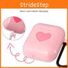 Love Heart Protective Bag Cover For Airpods Made Of Soft Skin-friendly Silicone