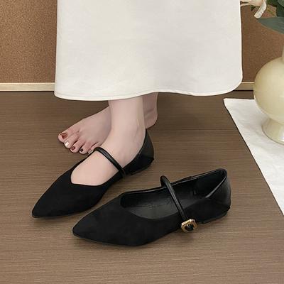 Туфли Мэри Джейн с леопардовым принтом женские 2025 осень новые на плоской подошве большого размера с ремешком на подъеме два способа носки туфли-лодочки