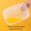 Disposable Rectangular PP Food Container