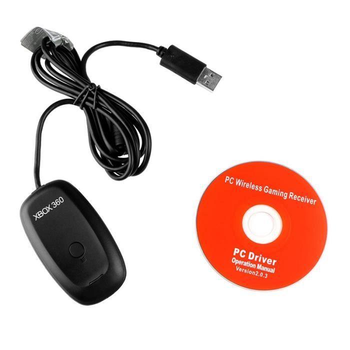 Беспроводной USB-адаптер - Microsoft - XBOX 360 - Совместим с контроллером - кабель 1,5 м - 2,4 ГГц