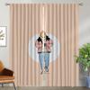 Adventures of Tintines Anti-mosquito Curtains for Living Room Shades Blackout Curtain Partition Tulle for Bedroom Kitchen Camera