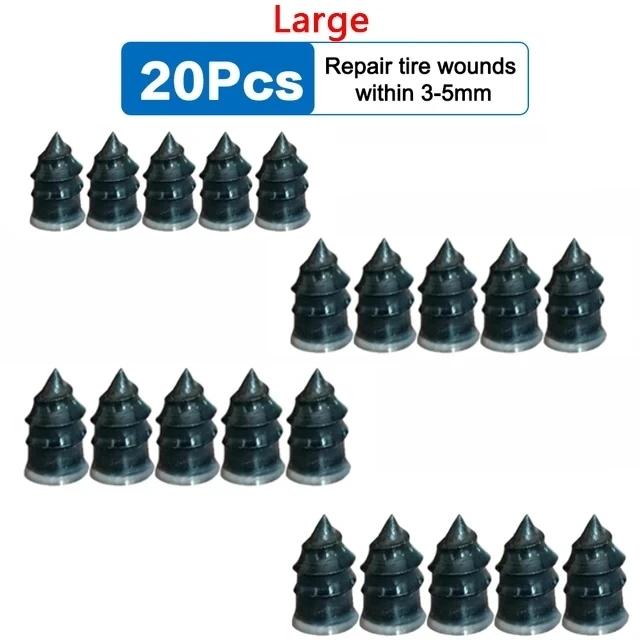 Автомобиль Мотоцикл Вакуумный Ремонт Шин Гвозди Грузовик Скутер Велосипед Ремонт Проколов Шин Бескамерные Инструменты Резина Металлические Аксессуары