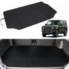Temiry Luggage Mat for New Jimny Durable Rubber Cargo Mat for Rear Easy Black JB64W/JB74W, Water-Repellent, Stain-Resistant, Non-Slip, Seats,