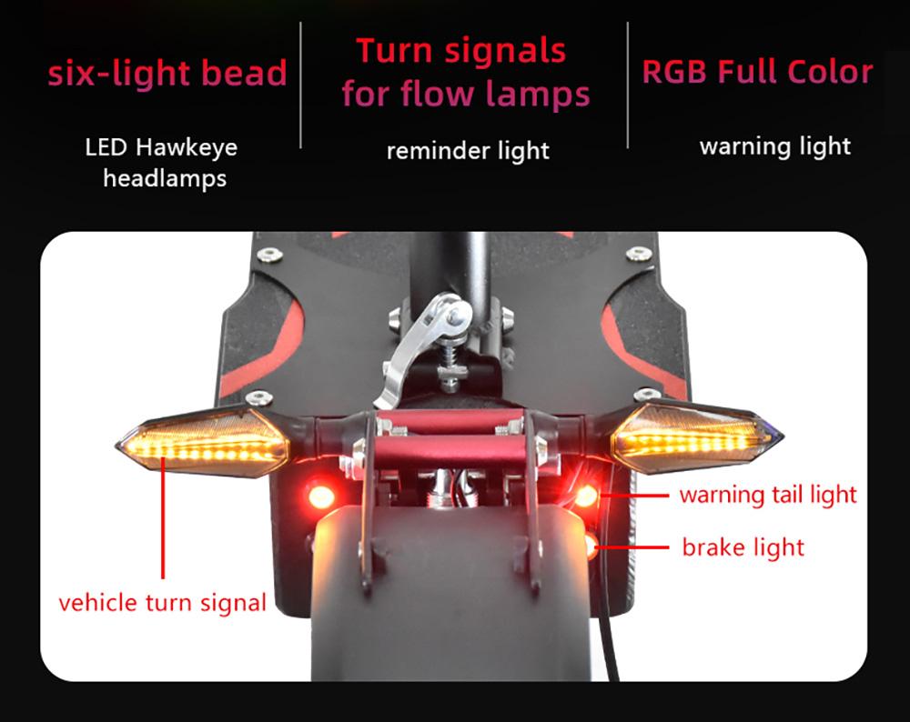BOYUEDA Q7 Pro Max Electric Scooter, 1600W*2 Motor, 52V 28AH Battery, 10-inch Tire, 70km/h Max Speed