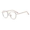 Oversized Round Frame Myopia Eyeglasses Fashion High Definition Near Sight Goggle Blue Light Blocking Eyewear 0-1.0-1.5-2.0-4.0