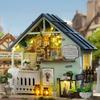 CRESYMME Dollhouse Miniature Kit, Wooden 3D Puzzle, DIY Handmade for Adults (Botanical Workshop)