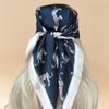The Four Seasons Luxury Style Headscarf 70X70CM Scarves New  Women Beach Sunscreen Square Kerchief Popular Design Silk Hijab