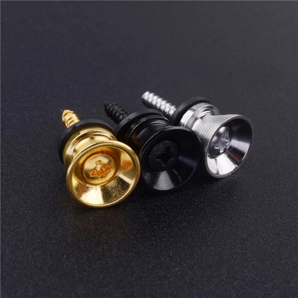 Metal Electric Guitar Ukulele Guitar Strap Button Guitar Strap Lock Guitar Pegs Guitar Strap Buckle