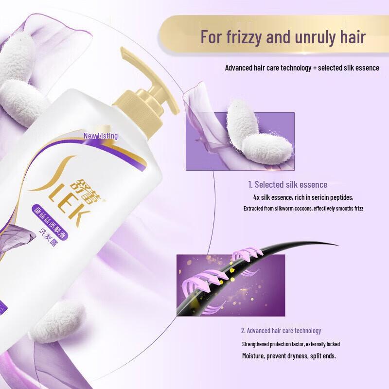 Slek Silk Smooth Anti-Dandruff Shampoo