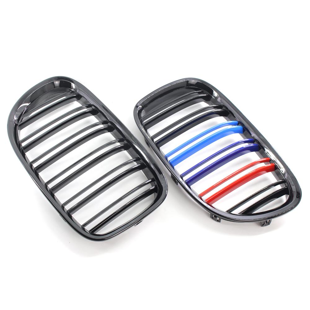 Car Kidney Grill Slat Black Sport Racing Grille Fit For BMW F01 F02 7-Series 730D 740D 750D 2009-2017,Car