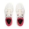 Li Ning Wave MID Abrasion Resistant, Lightweight, Balanced Mid top Skateboard Shoes Unisex White Gray AGCV265-1