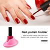 Nail Polish Bottle Holder Non-slip Plastic Nail Art Varnish Bottle Holder Anti-Spill Gel Nail Polish Display Stand Manicure Supplies for Home Use Nail