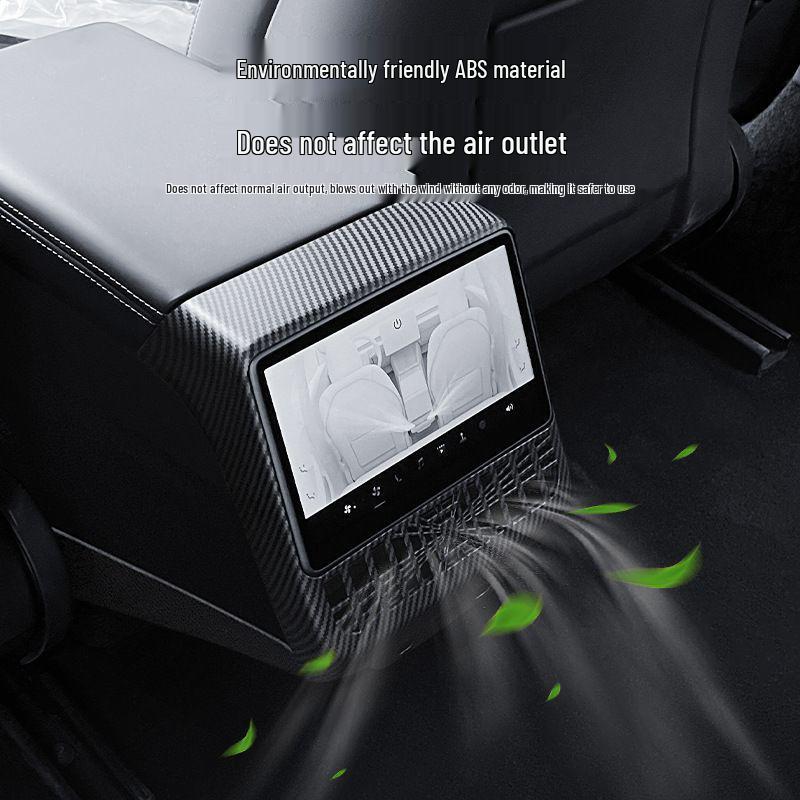 Model 3/Y Rear Center Console Air Vent & USB Protective Mesh Cover