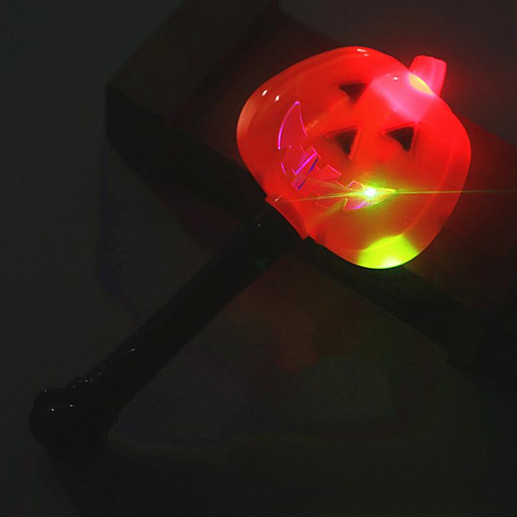 Хэллоуин Красочный Музыкальный Фонарь-Тыква и Конфетница с Управлением Звуком