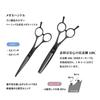 DEEDS GDZ Черный титан от Japanese Scissors для профессиональных парикмахеров и парикмахеров [PF] Ножницы, 6,0 дюймов, Специалист,