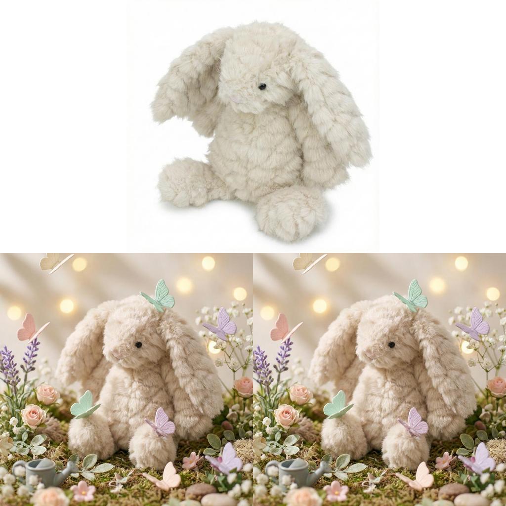Jc Plush Bunny Toy Childrens Gift Soft Pp Cotton Stuffed Animal For Kids