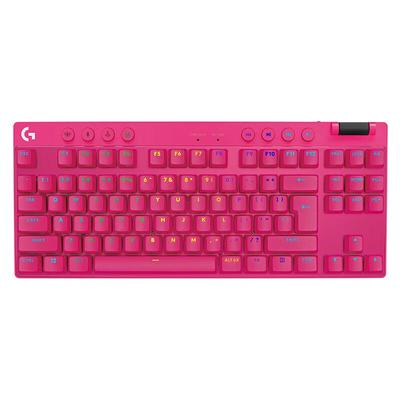 Беспроводная игровая клавиатура Logitech PRO X TKL (Розовый GX-T)