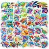 50 Colored Turtle Stickers New Sea Life Colorful Turtle Small Turtle Series Graffiti Stickers