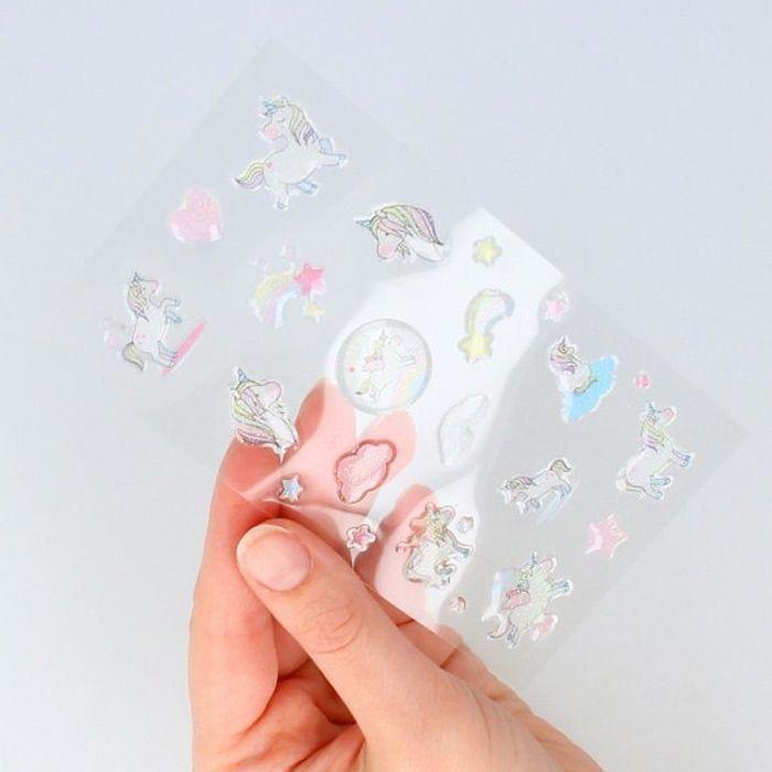 Autocollants - Artemio - Rainbow - Époxy - Pastels - 23 pièces