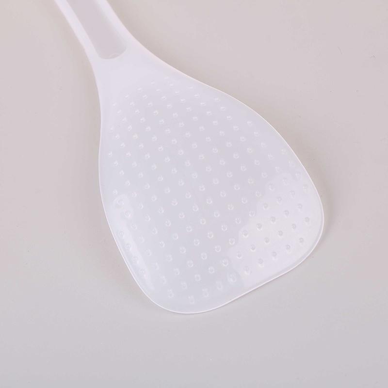 2 шт. кухонные антипригарные ложки для риса, ручные ложки для роллов, прозрачные пластиковые ложки для еды