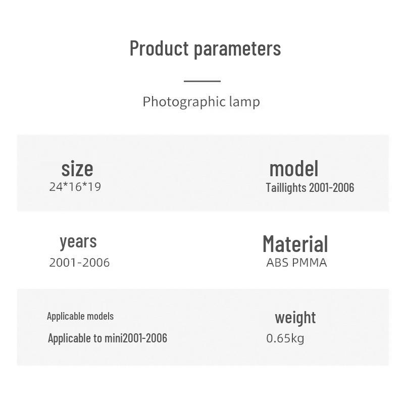 LED Union Jack Tail Lights for BMW MINI R56/R57 (2001-2006)