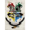 Hogwarts Houses Poster