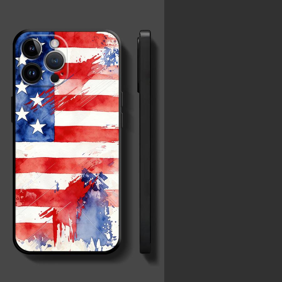 Чехол для телефона с узором национального флага для Apple iPhone 17 Pro Max 16 Air 17e 14 15 Pro 7 8 13 12 XR XS MAX 11 Funda Чехол для телефона