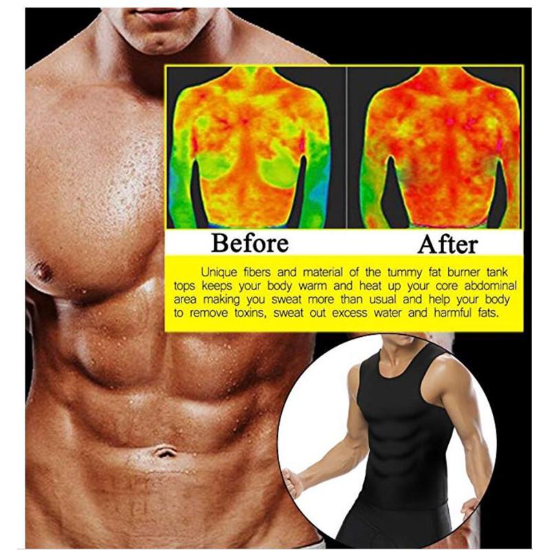 Men's Sauna Vest Sweat-Inducing Body Shaper