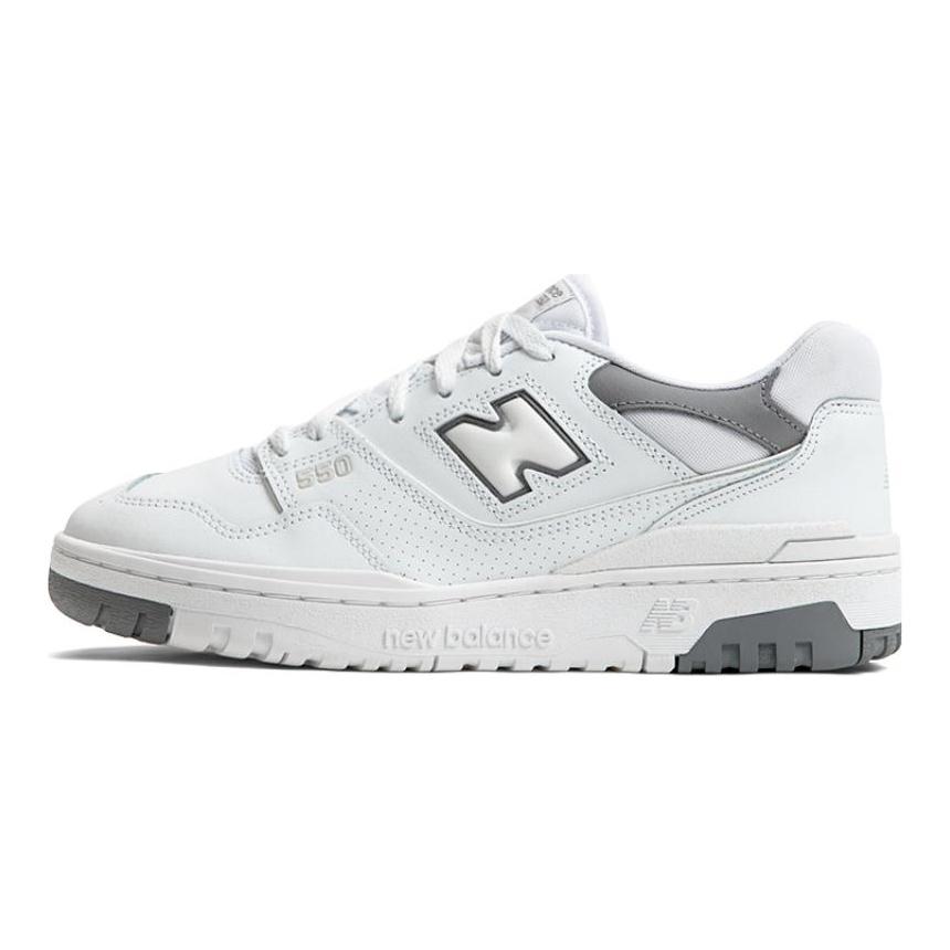 New Balance 550 Бело-серые кроссовки BB550SWA