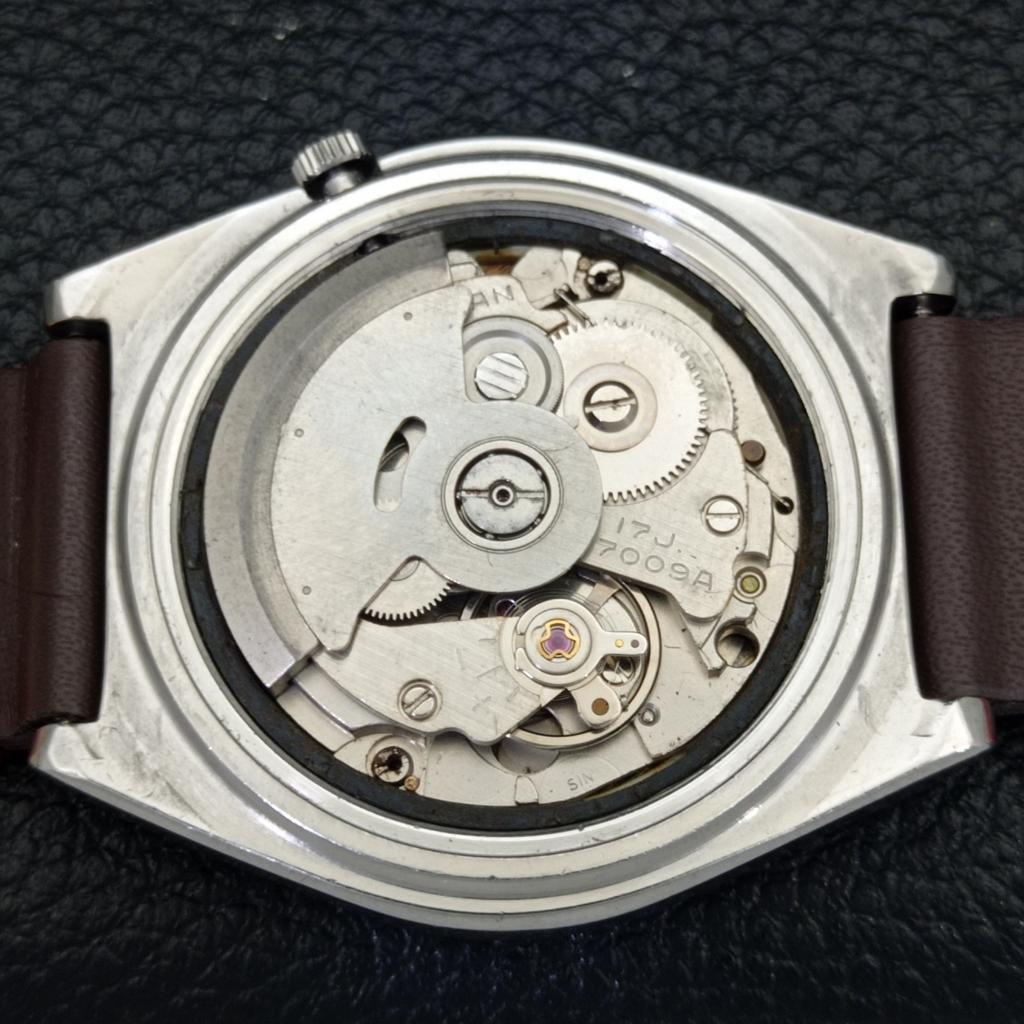 Б/У винтажные мужские часы SEIKO 5 AUTOMATIC 7009A из Японии с красным циферблатом a434980-2 R122-a434980