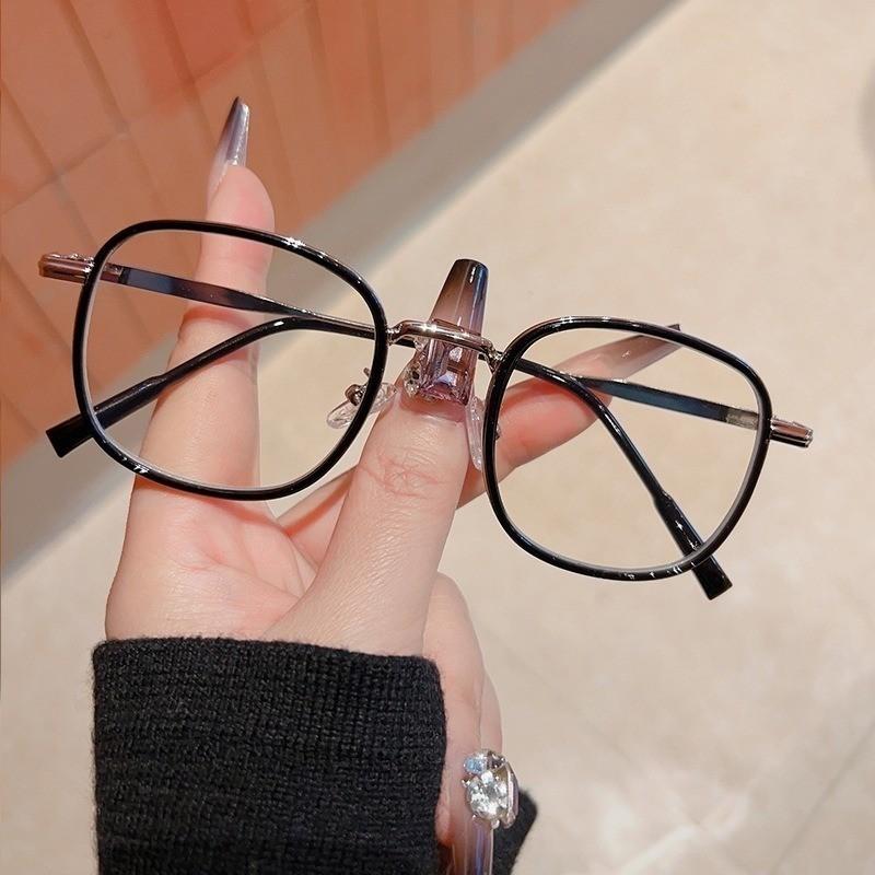 Очки с защитой от синего света и радиации, квадратная металлическая оправа, унисекс