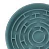 Силиконовая миска-кормушка для домашних животных, круглая, с присоской, замедляющая поедание, для собак малых, средних и крупных пород