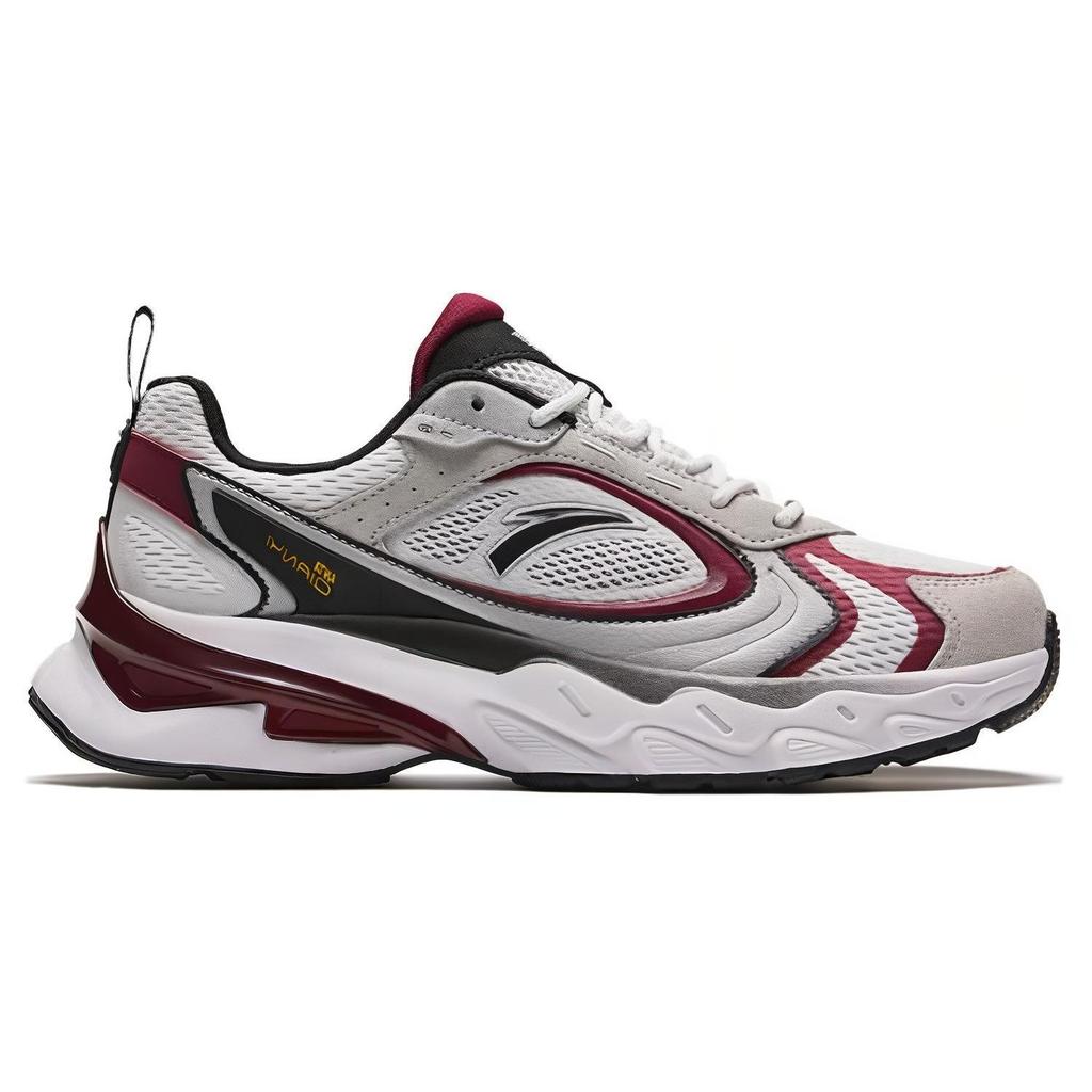 Anta Мужские ретро-кроссовки Millennium 7 Chunky Dad Shoes Цвет: Слоновая кость Белый Бордовый Черный 112428890-1