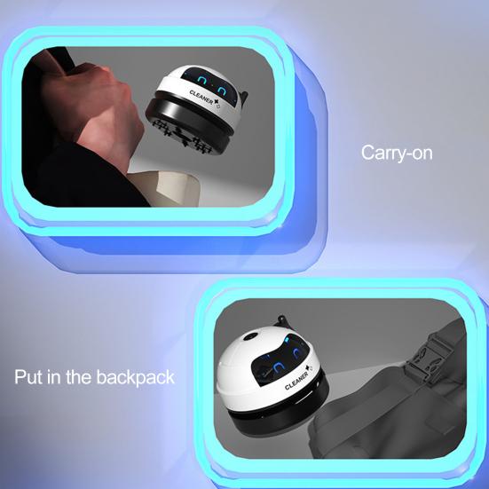 Effective Desktop Vacuum Cleaner Efficiency Lengthen Nozzle Dusting