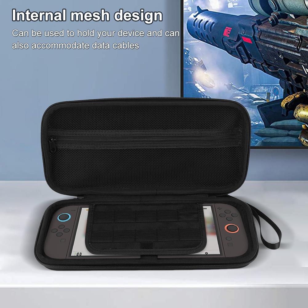 EVA Carrying Case for Switch 2 Protective Travel Bag Anti-scratch Carrying Bag for Nintendo for Switch 2 Console & Accessories