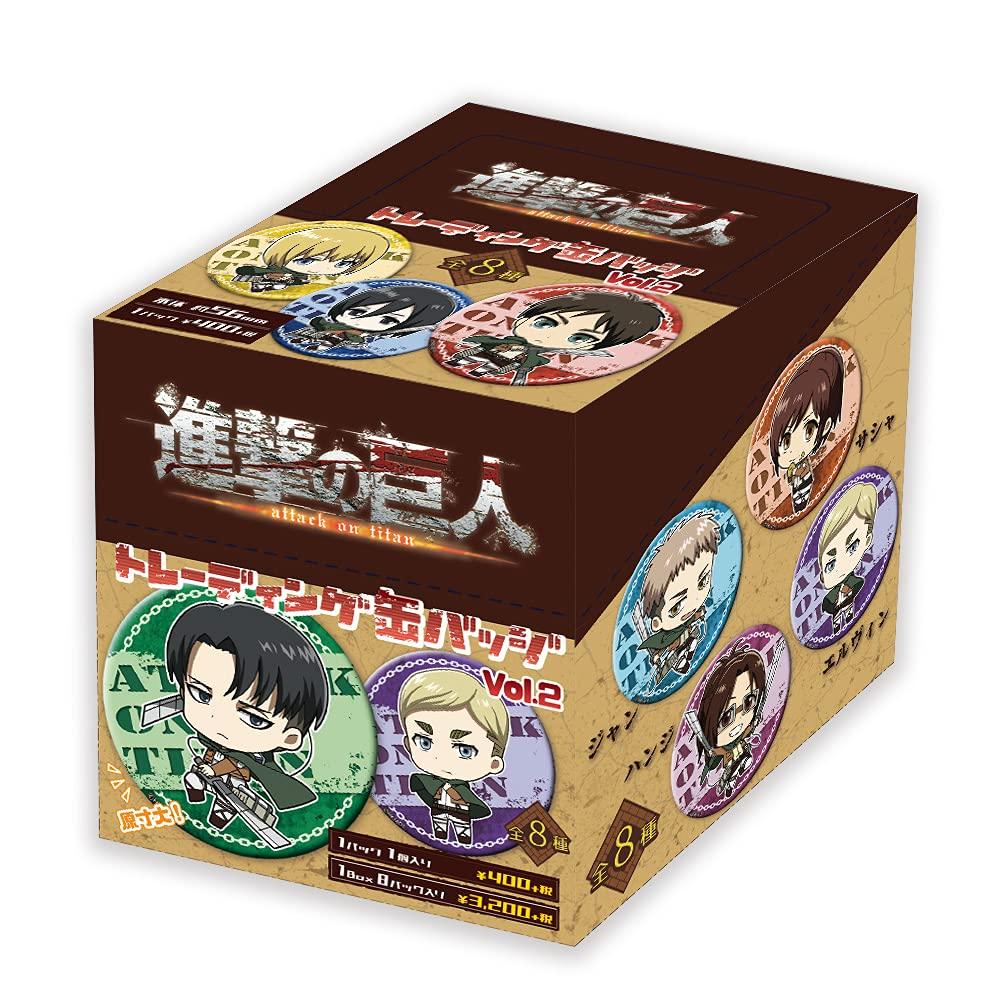 Значок «Атака на Титана» для торговли, том 2 (BOX)